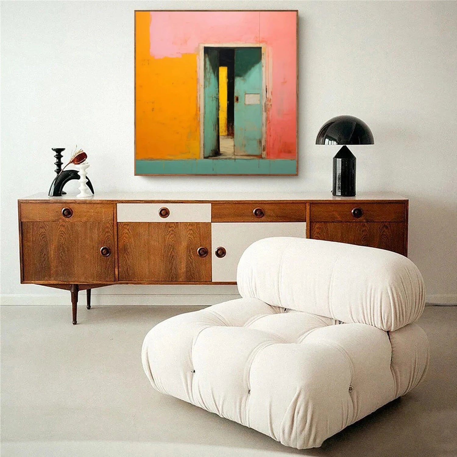 Abstract Canvas Wall Art #AP290