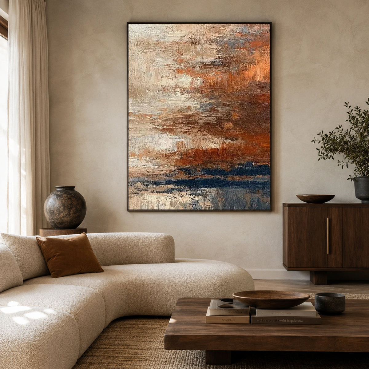 Abstract Textured Wall Art #AT197
