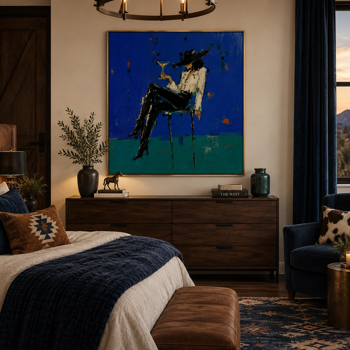 American Western Cowboy Art #VT267