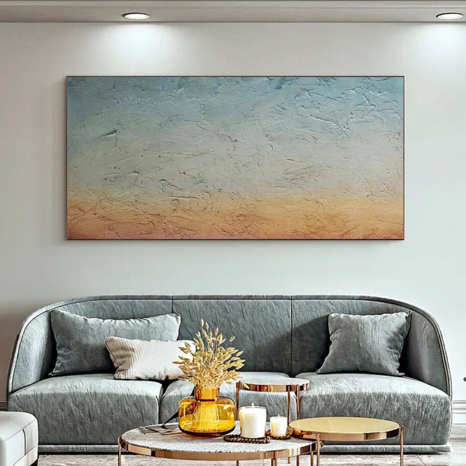 Minimalist Textured Canvas Art #MT195
