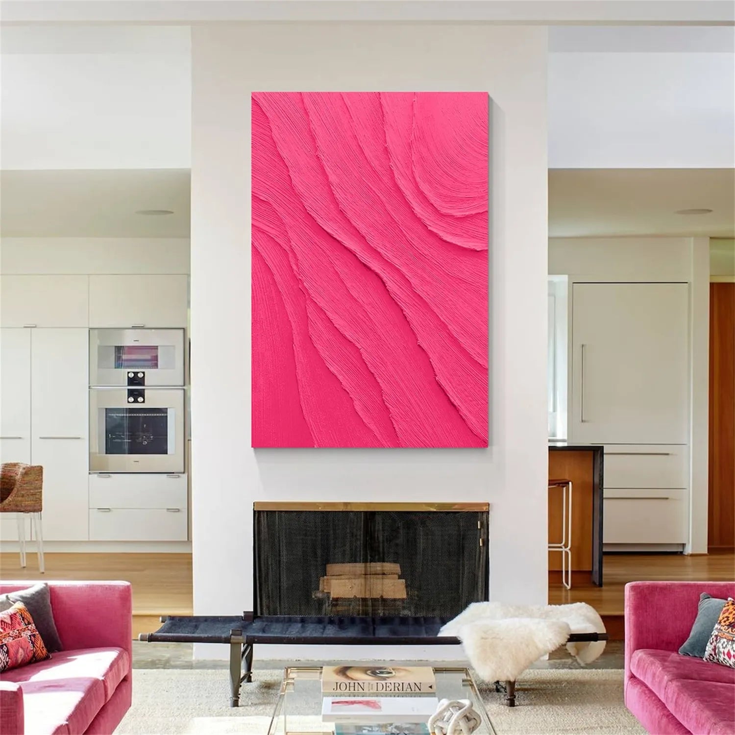 Minimalist Textured Painting Canvas #MT016