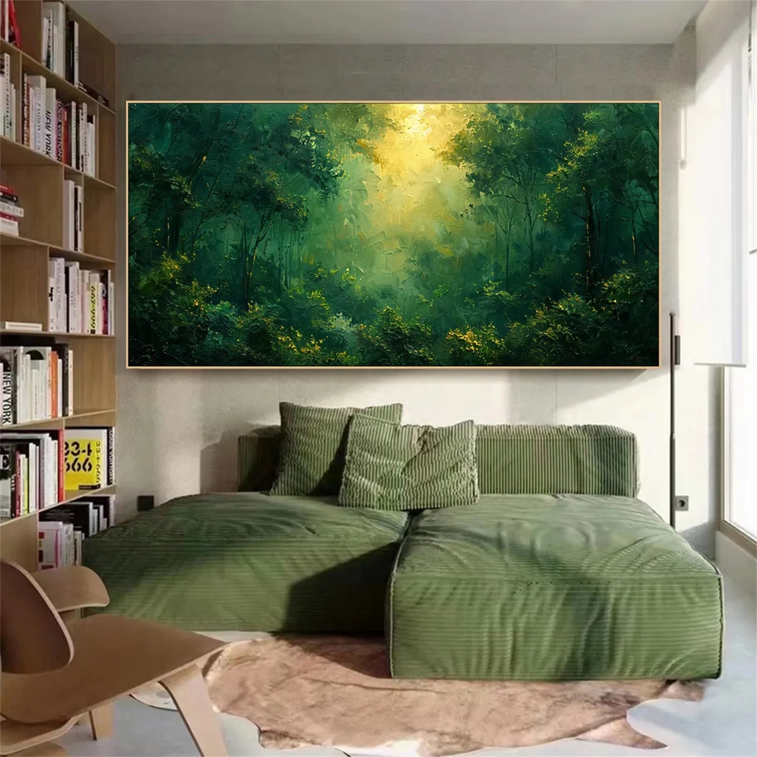 Tree Textured Painting Canvas #TP013