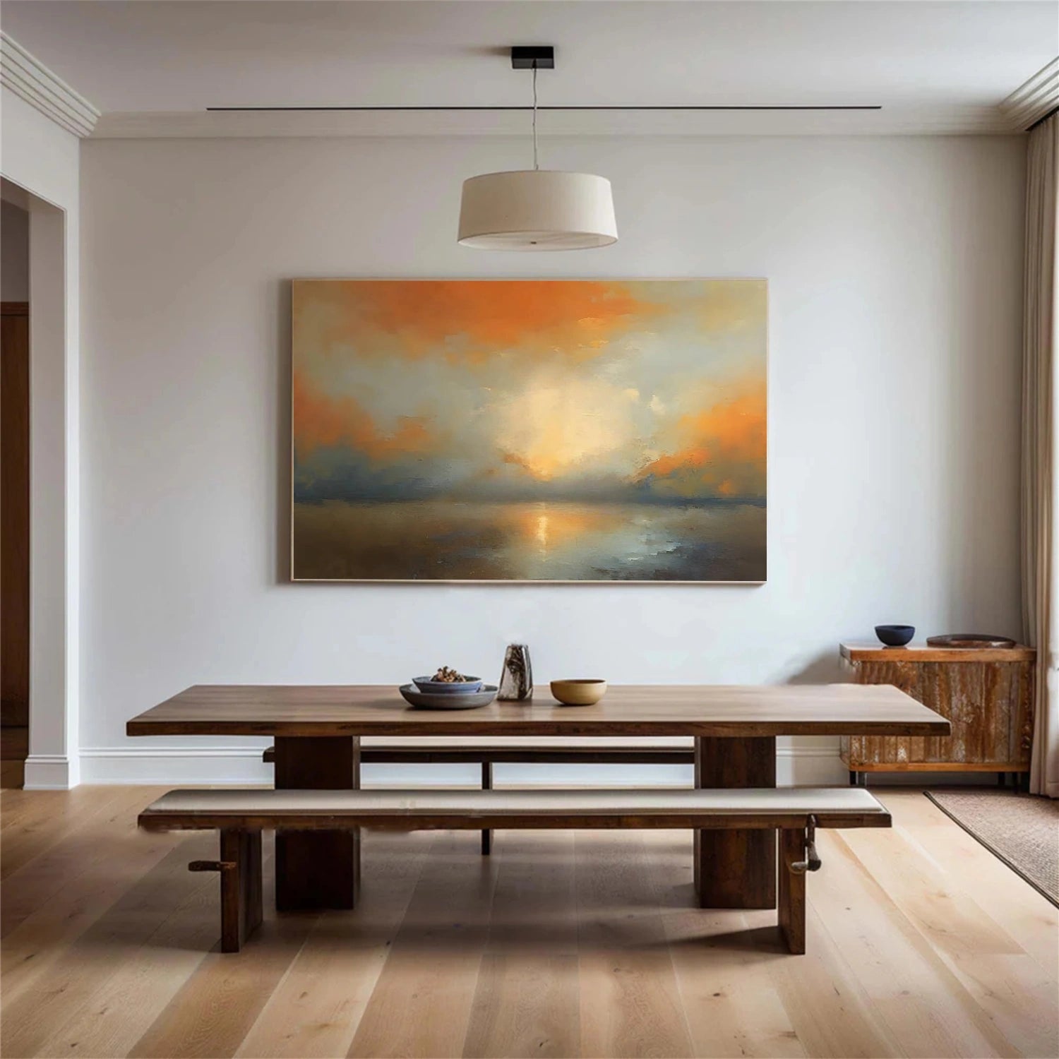 Abstract Canvas Wall Art #AP231