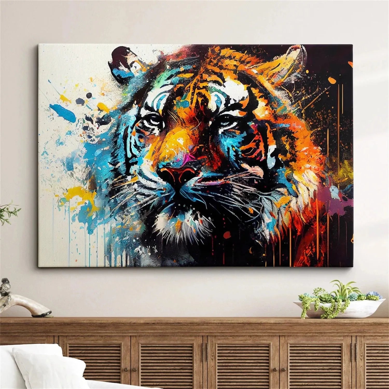 Animal Canvas Art Painting #AC015