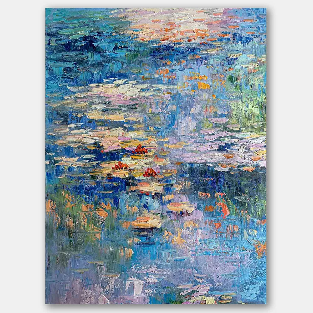 Colorful Abstract Painting Canvas #AP034