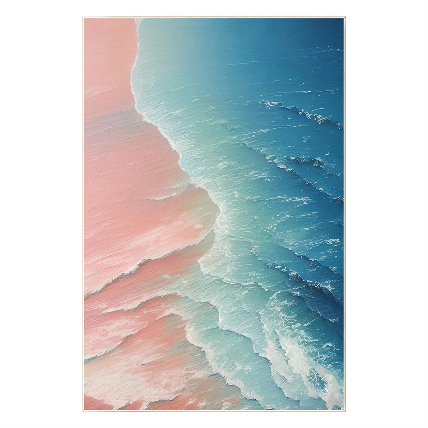 Ocean Textured Painting Canvas #OP017