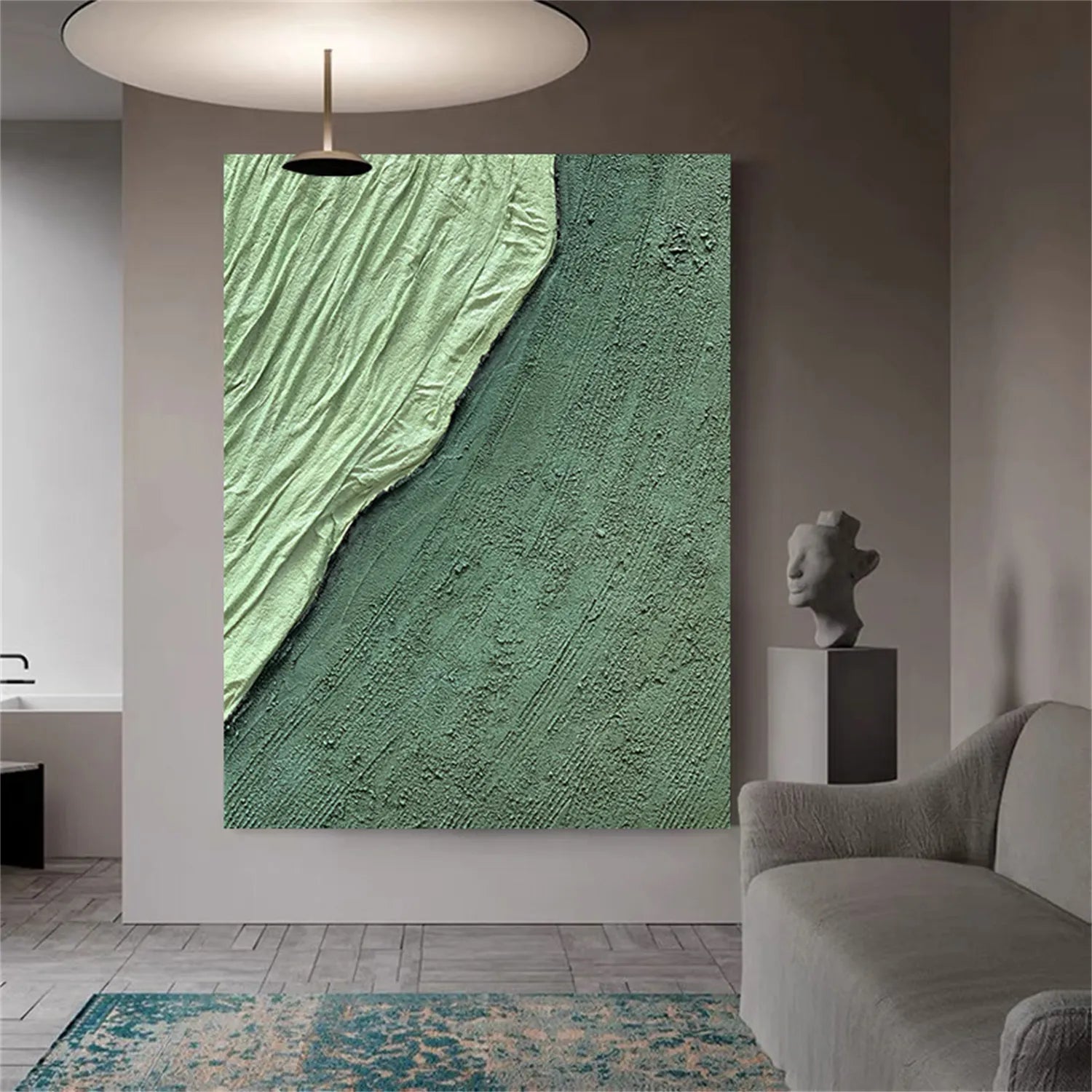 Minimalist Textured Painting Canvas #MT031