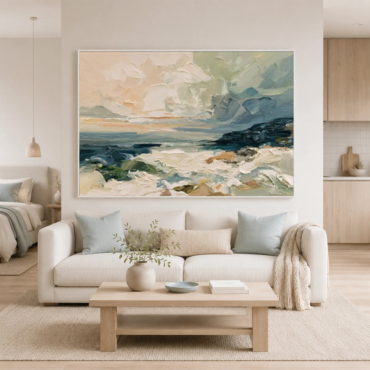 Abstract Textured Wall Art #AT198