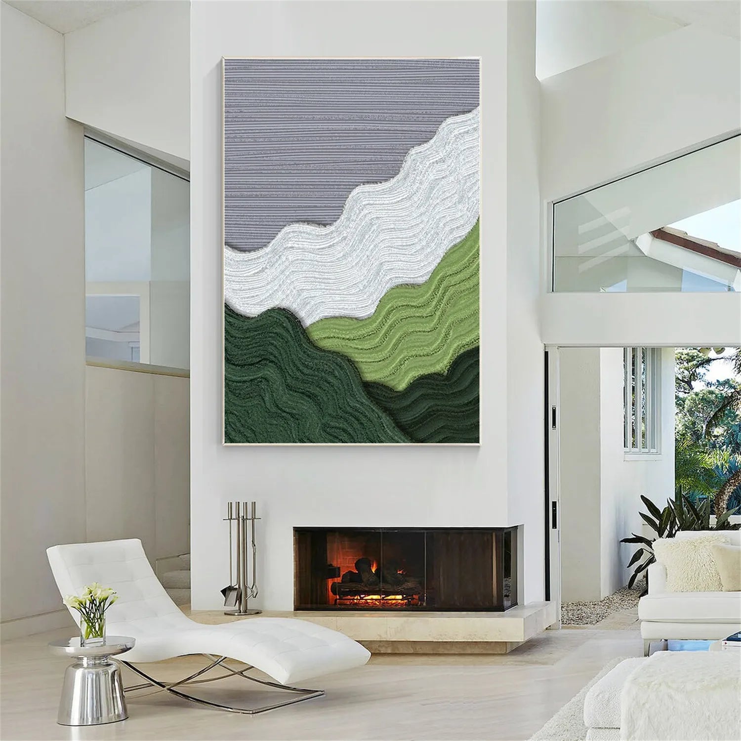 Minimalist Textured Painting Canvas #MT017