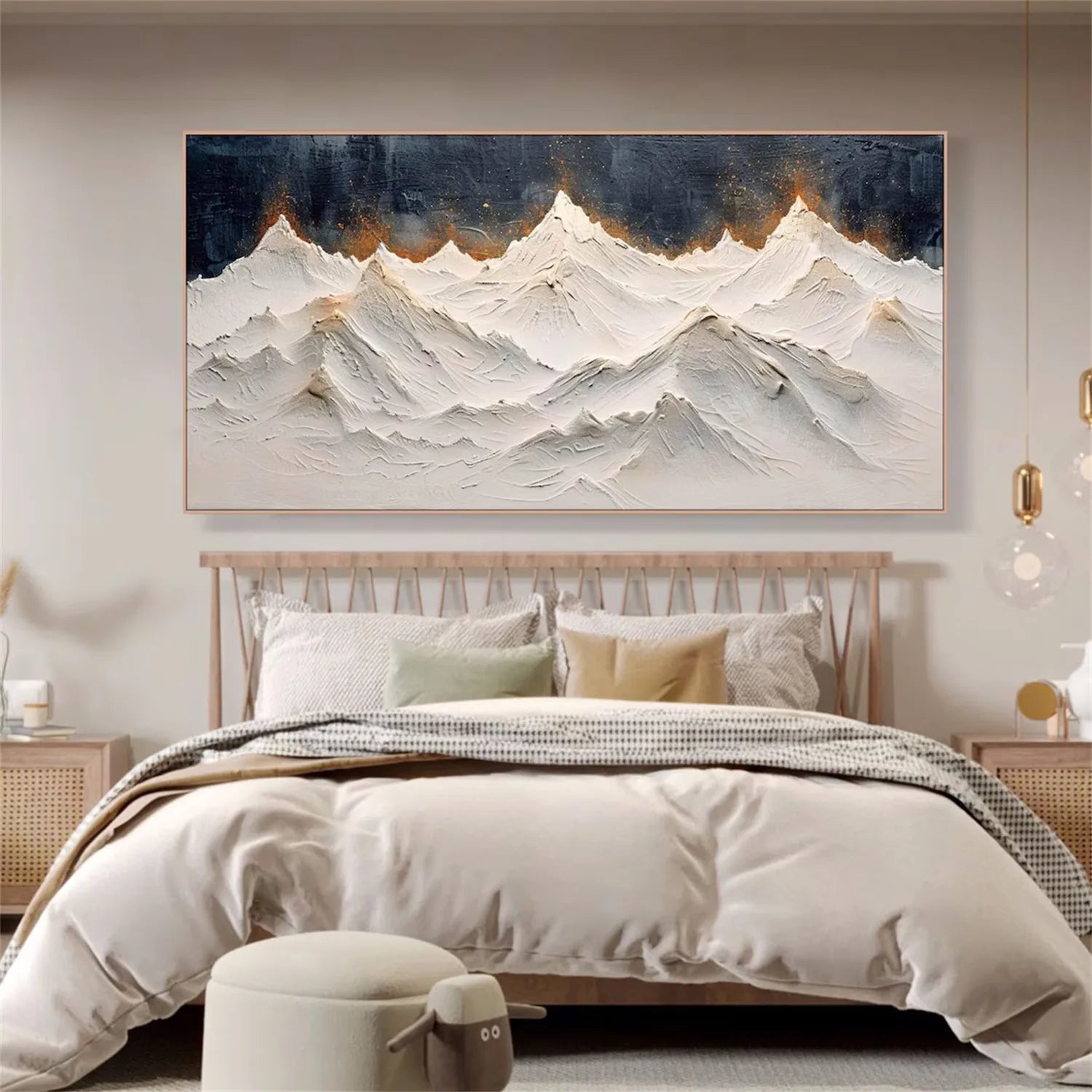 Mountain Textured Abstract Painting #MT035