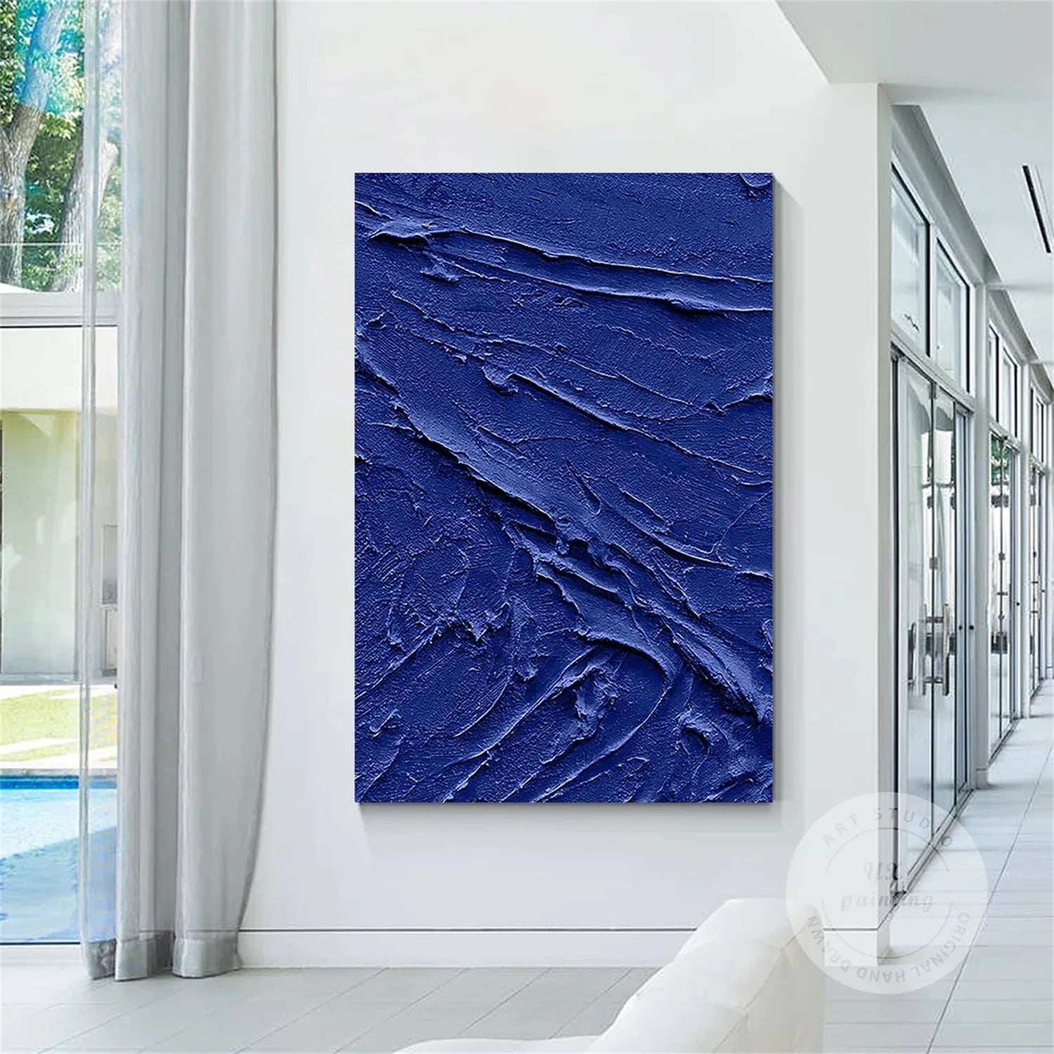 Minimalist Textured Painting Canvas #MT026