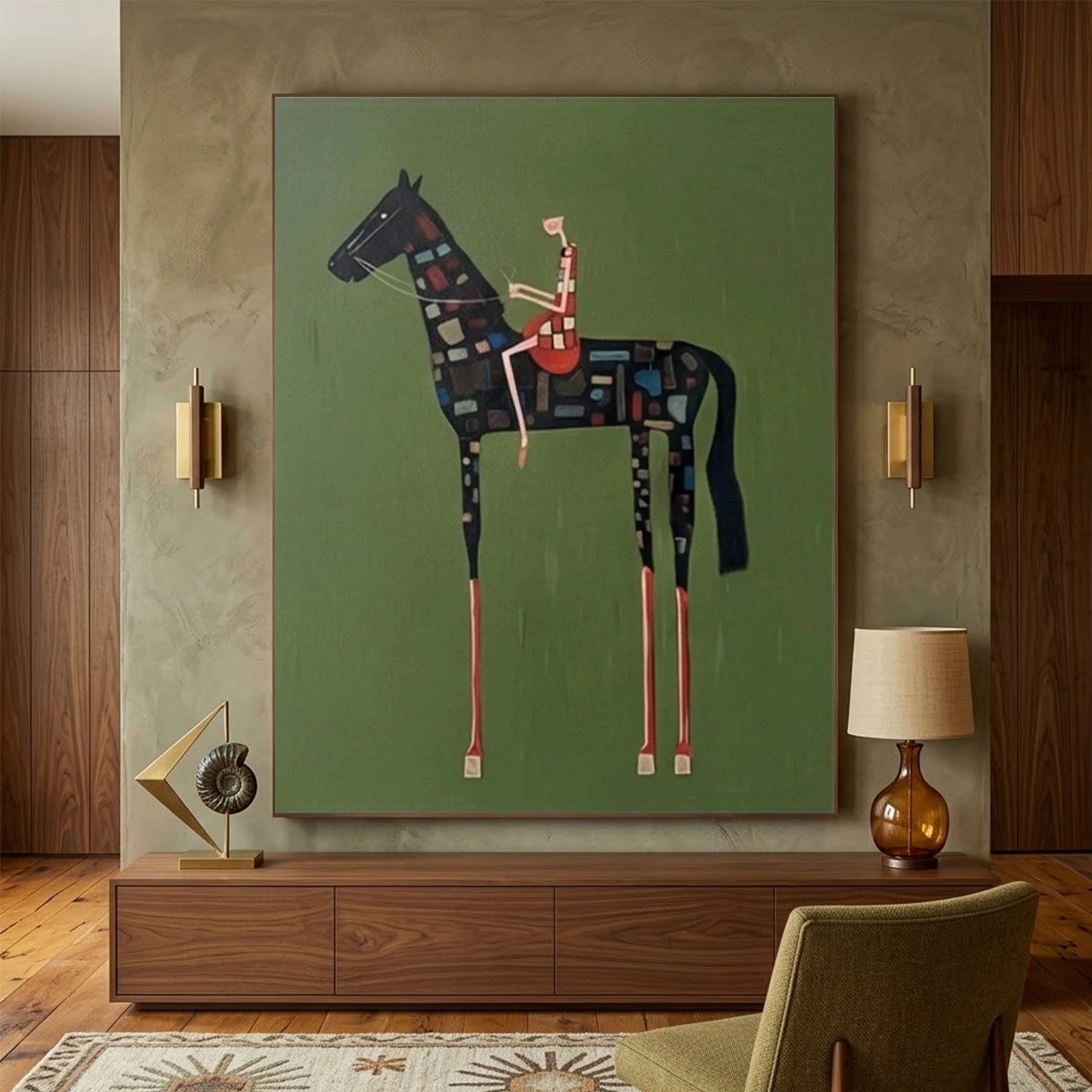 Vintage Americana Art #VT021