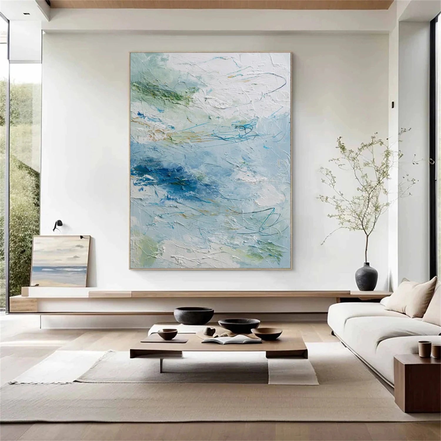 Abstract Canvas Wall Art #AP331