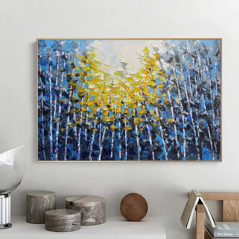 Tree Textured Painting Canvas #TP002