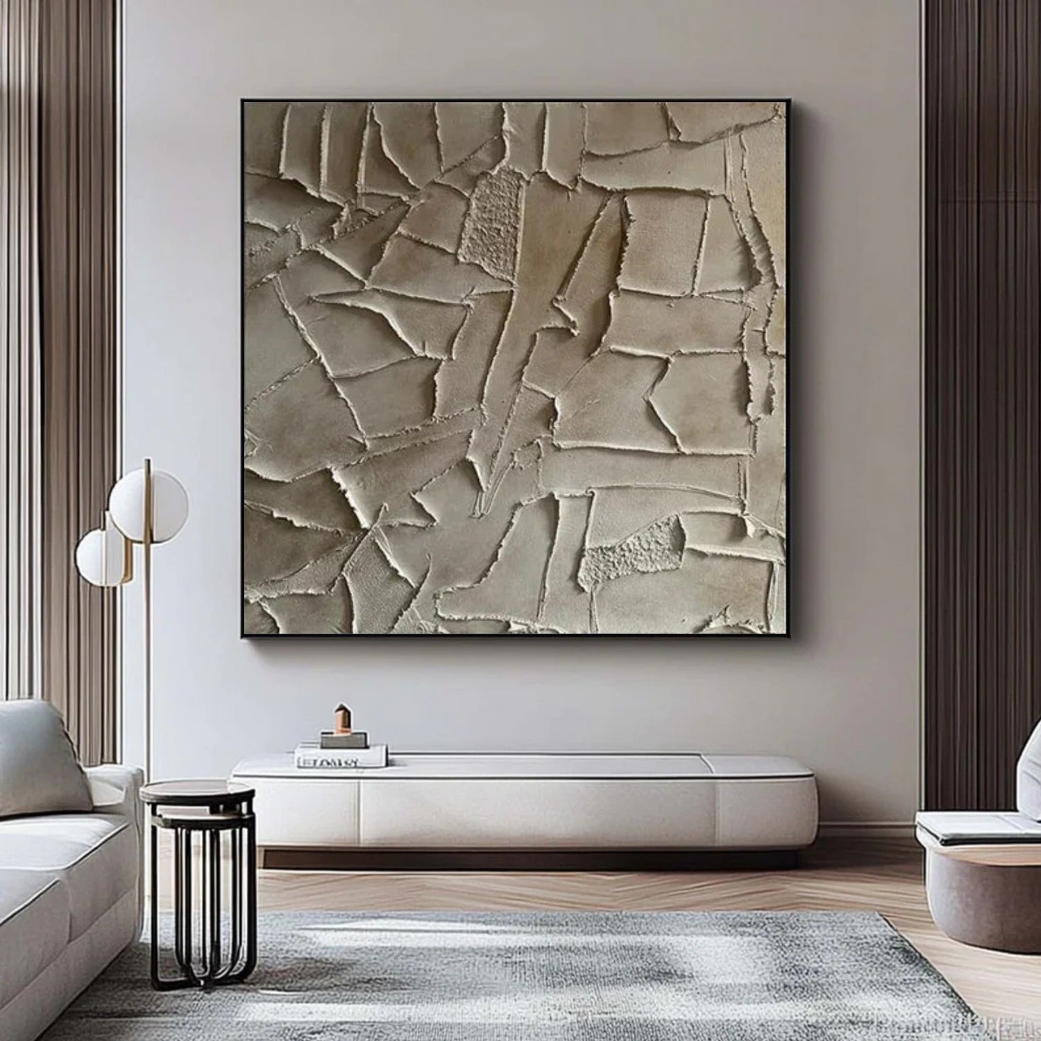 Abstract Textured Wall Art #AT136