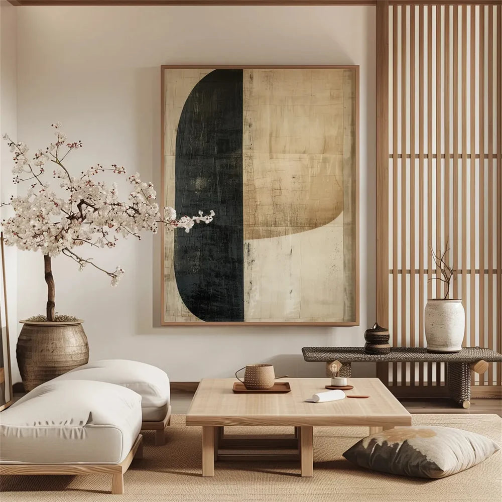 Wabi Sabi Canvas Art  #WS035