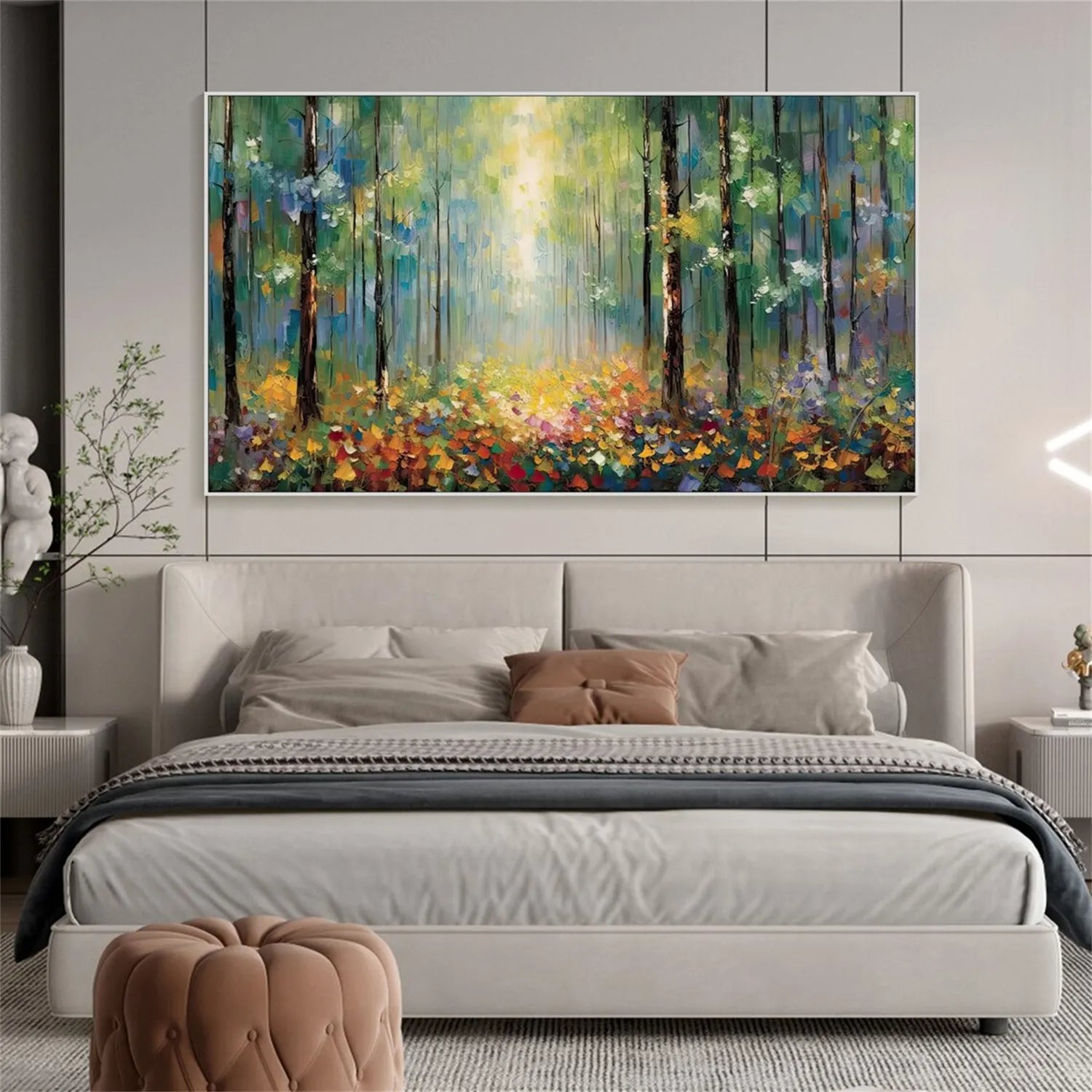 Colorful Landscape Abstract Wall Art #AP046