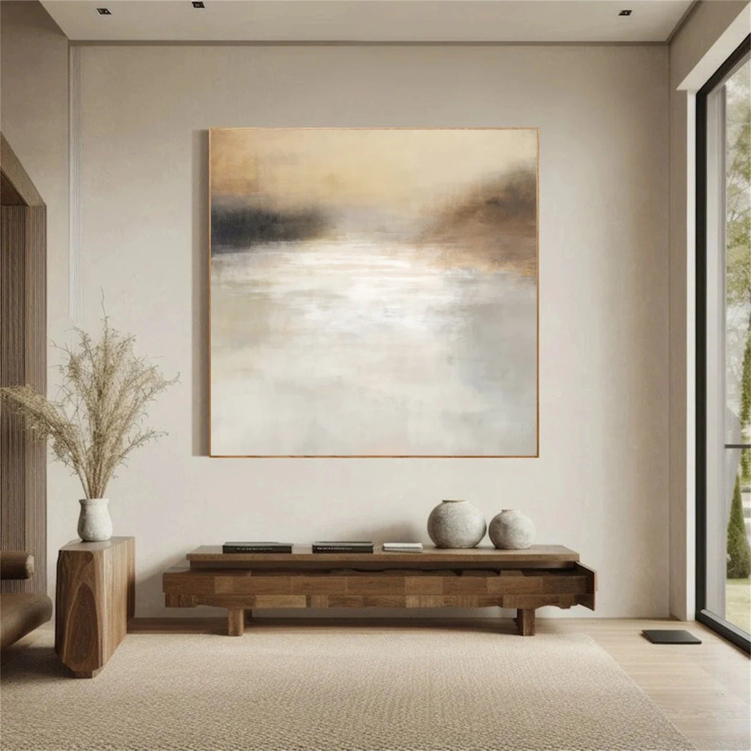 Abstract Canvas Wall Art #AP310