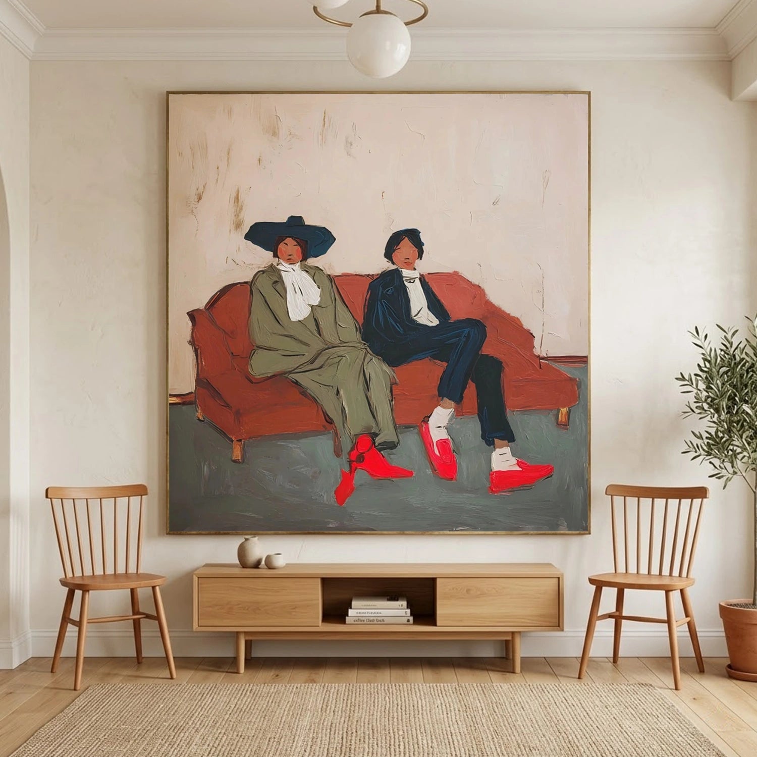 Vintage Americana Art #VT060