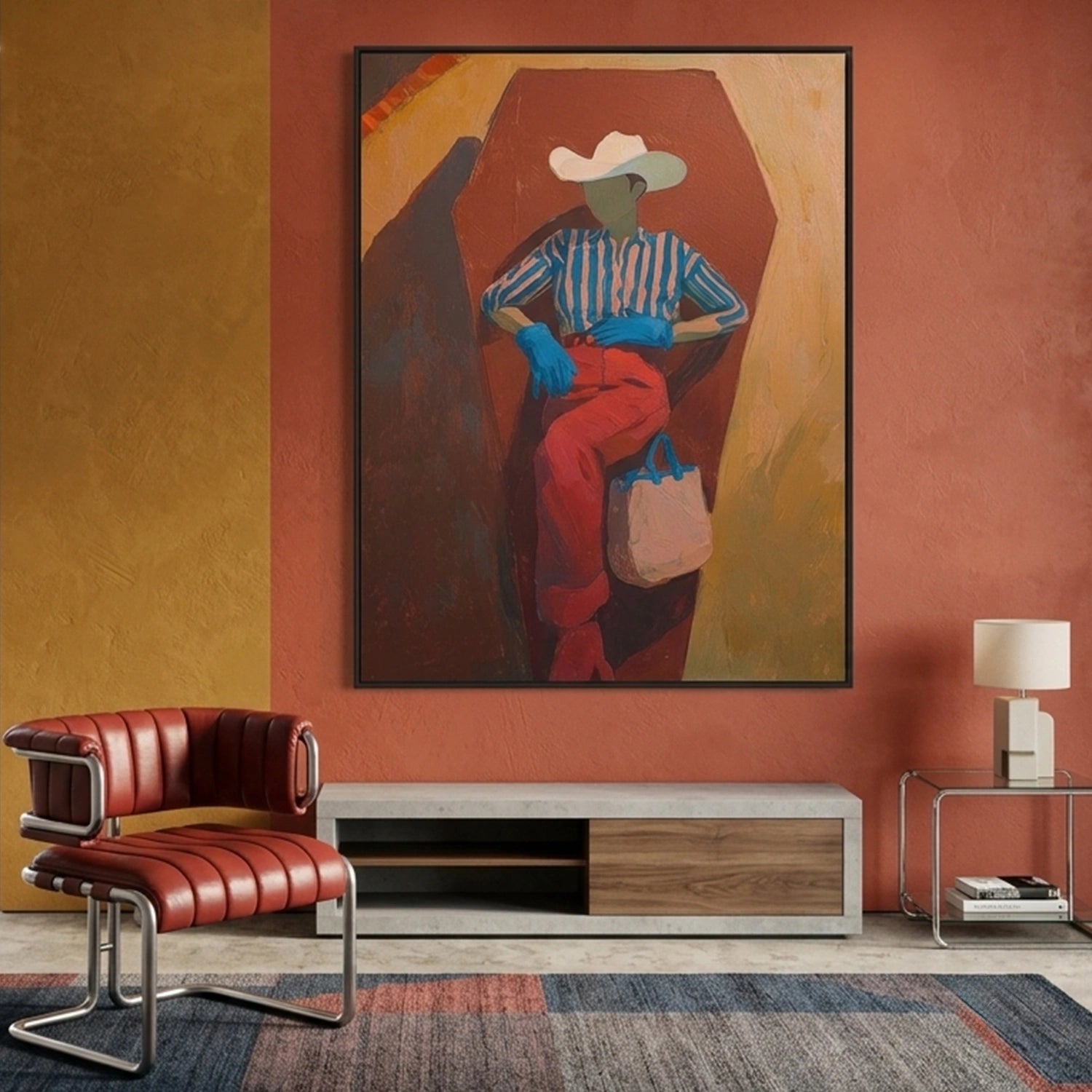 Vintage Americana Art #VT055