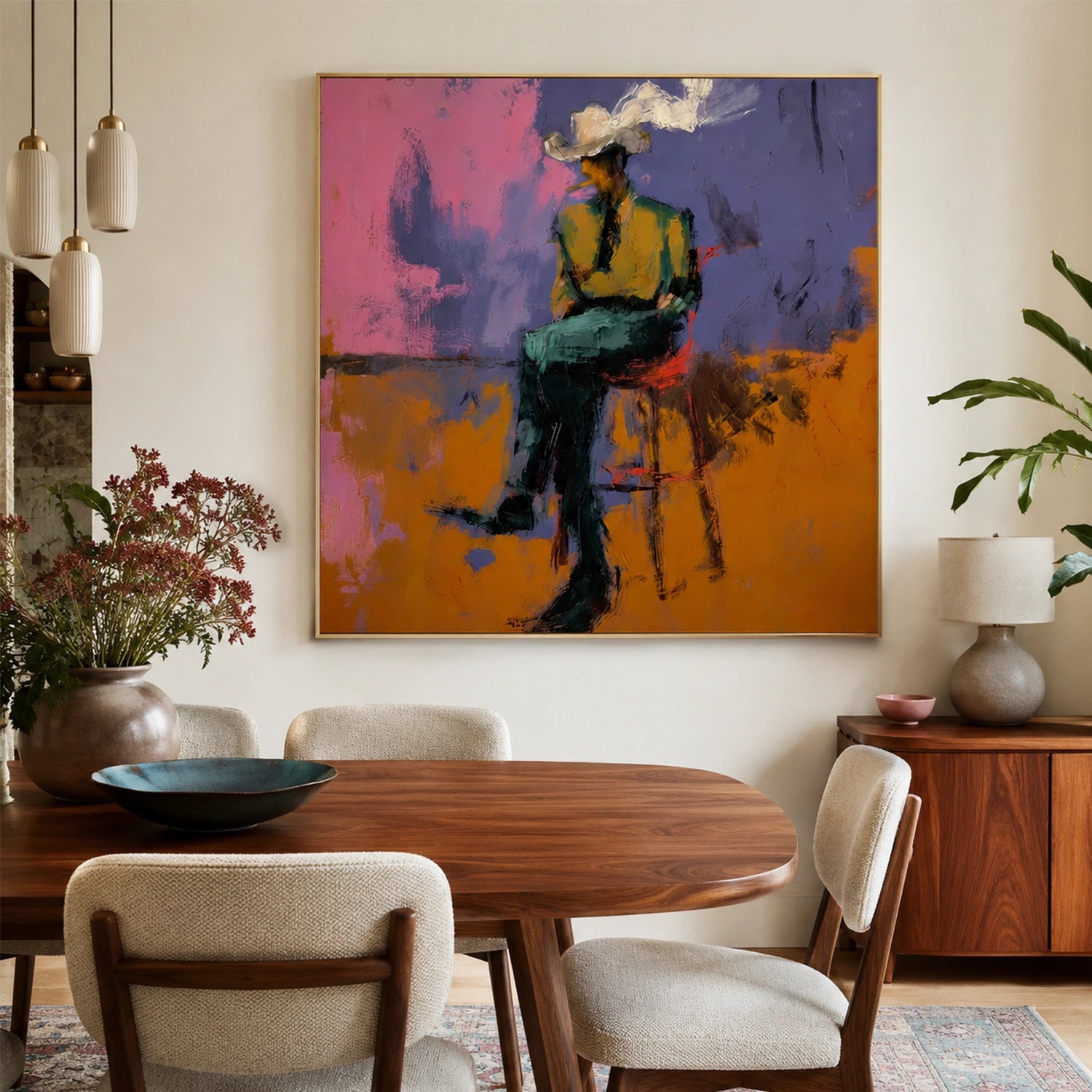 American Western Cowboy Art #VT246