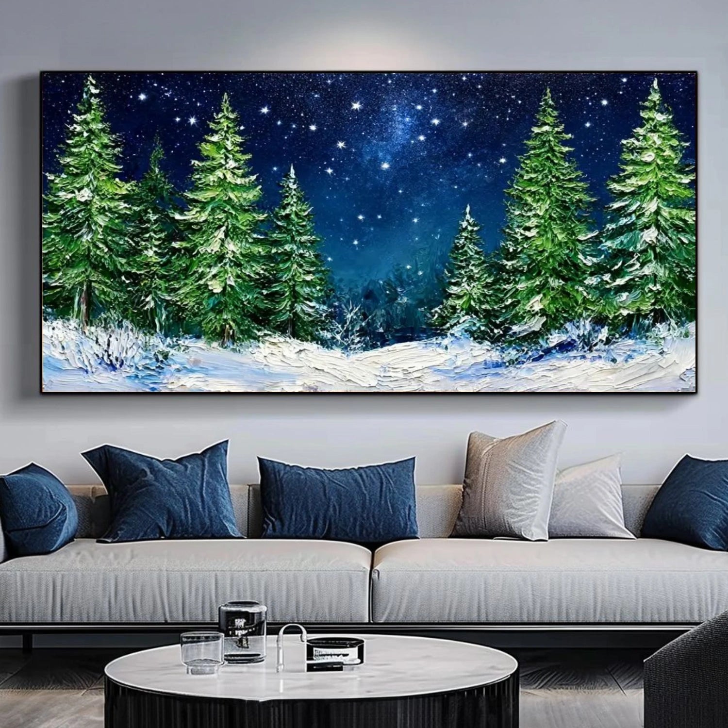 Tree Abstract Textured Wall Art #TP080