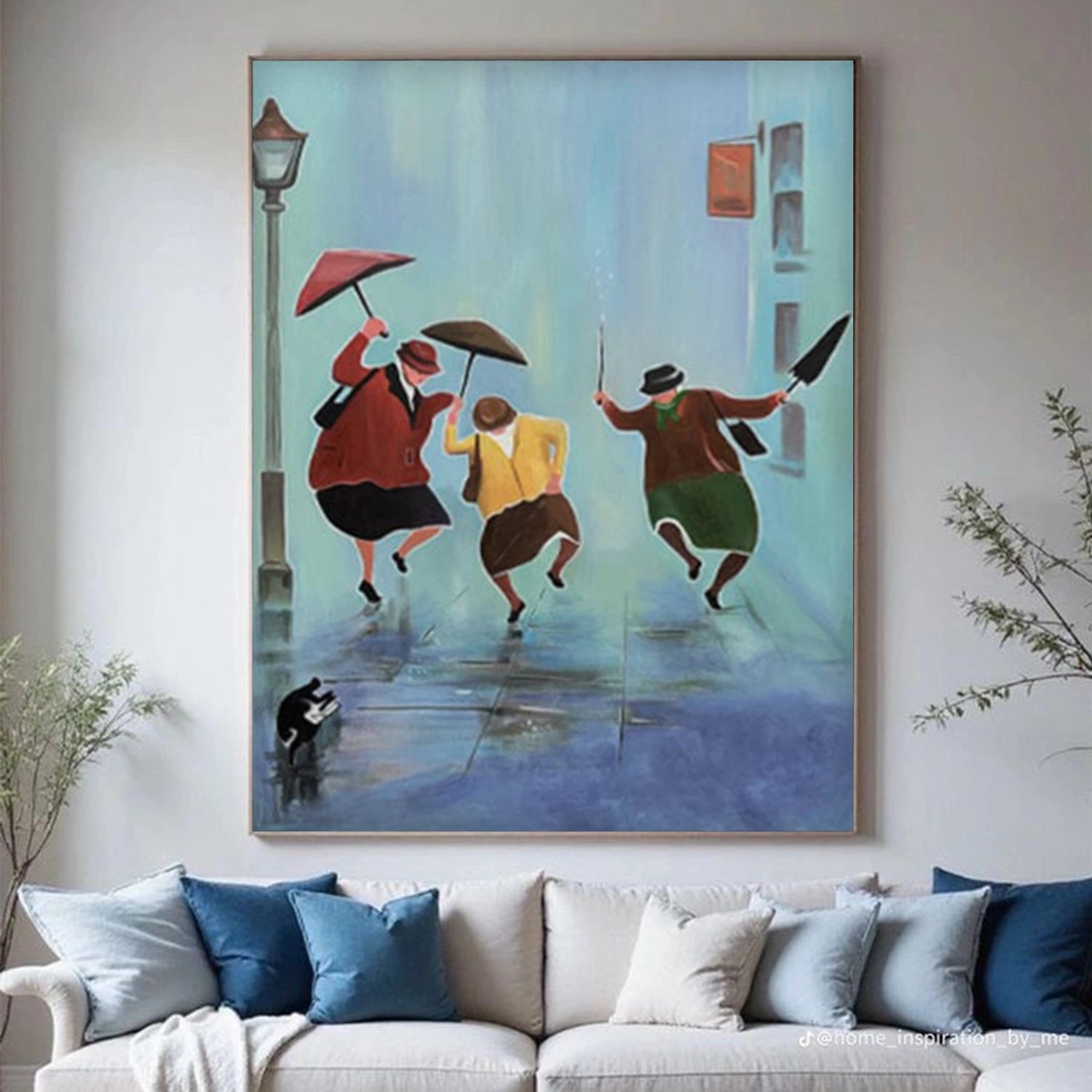 Abstract Portrait Canvas Art #AE107