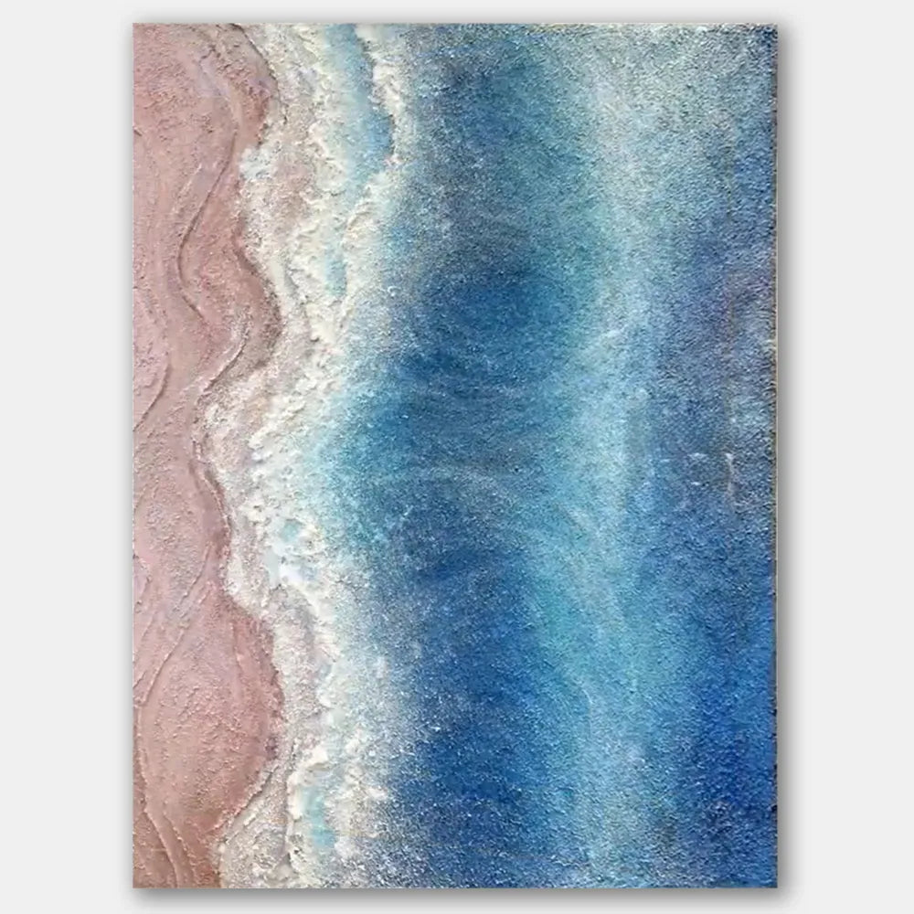 Ocean Textured Painting Canvas #OP007