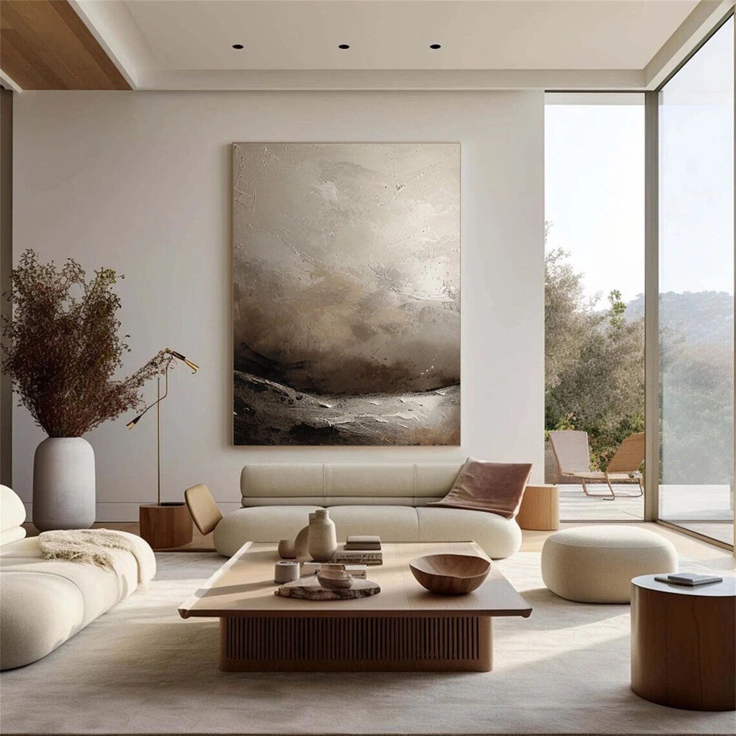 Abstract Textured Wall Art #AT154