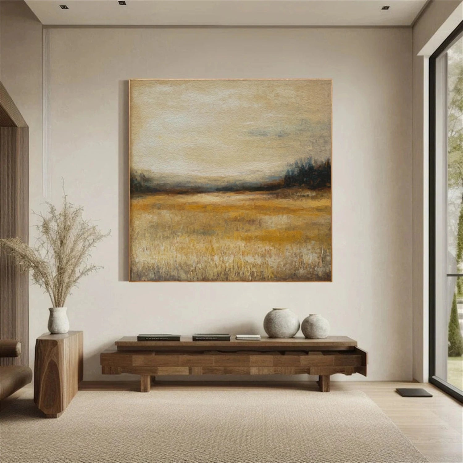 Abstract Canvas Wall Art #AP311