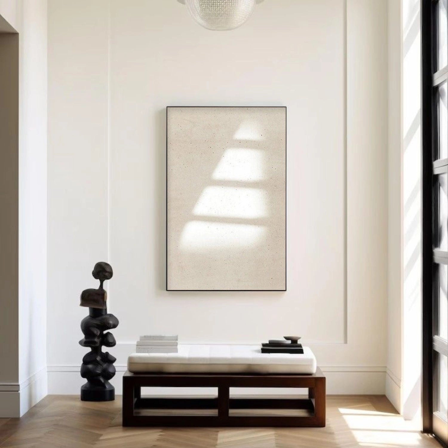 Beige Minimalist Canvas Art #MT202