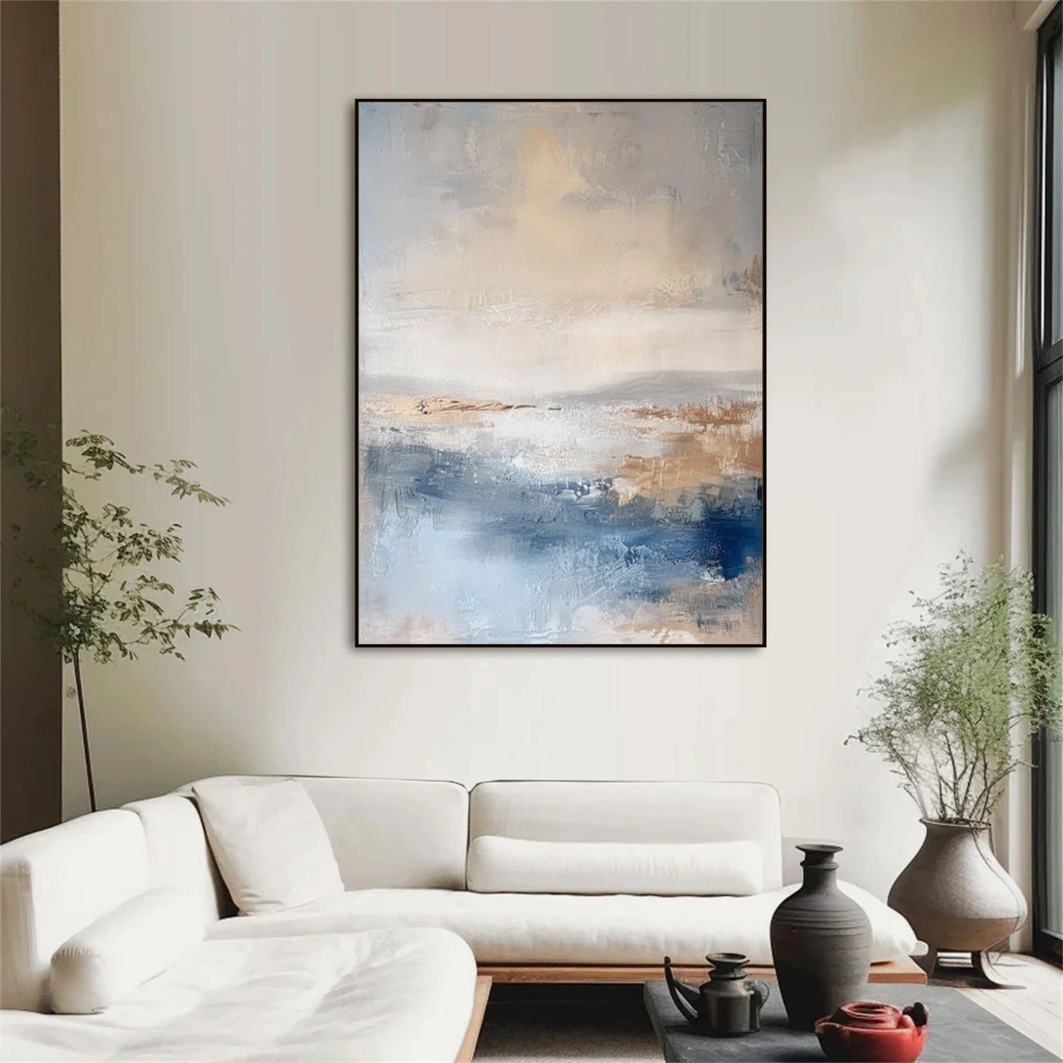 Abstract Canvas Wall Art #AP298