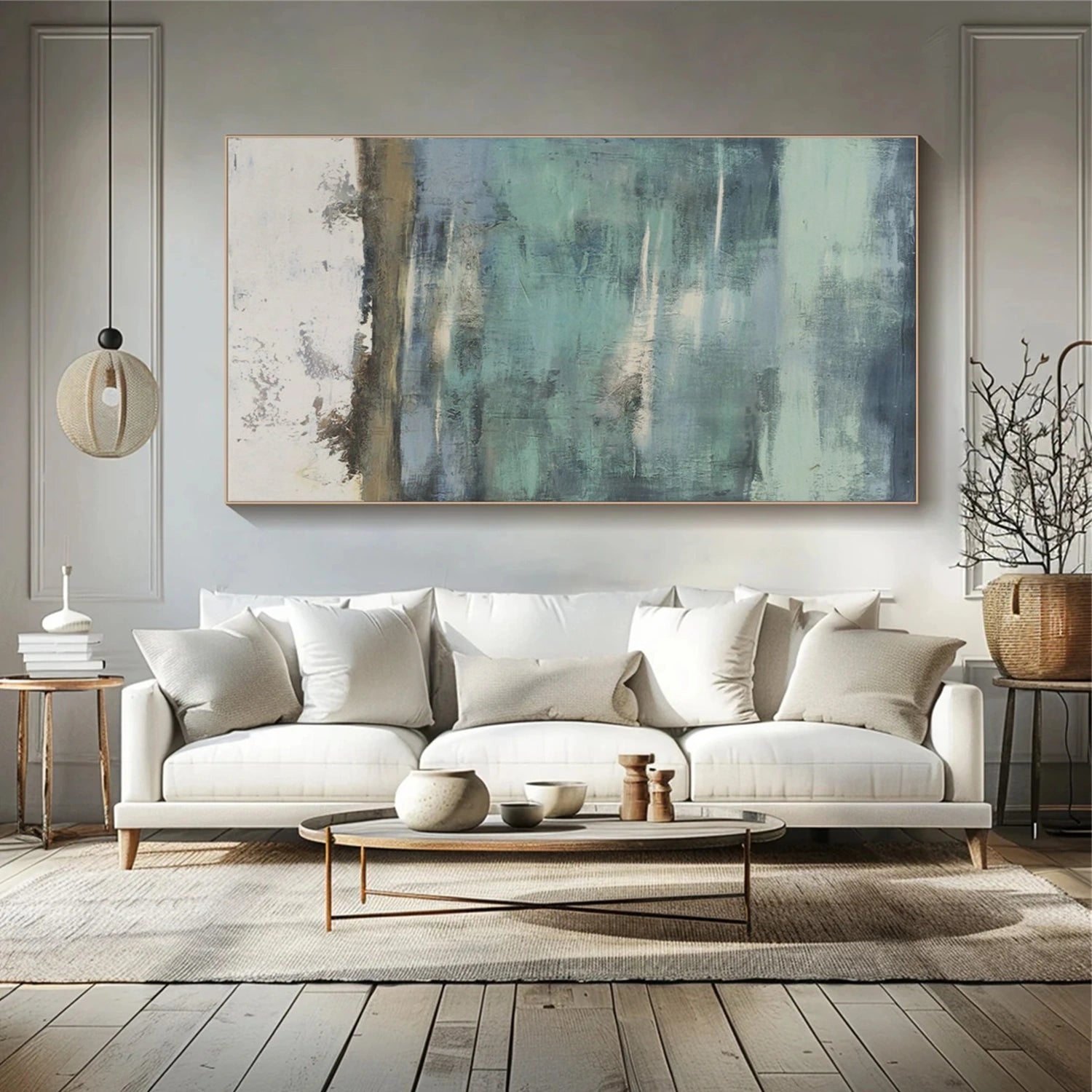 Abstract Canvas Wall Art #AP359