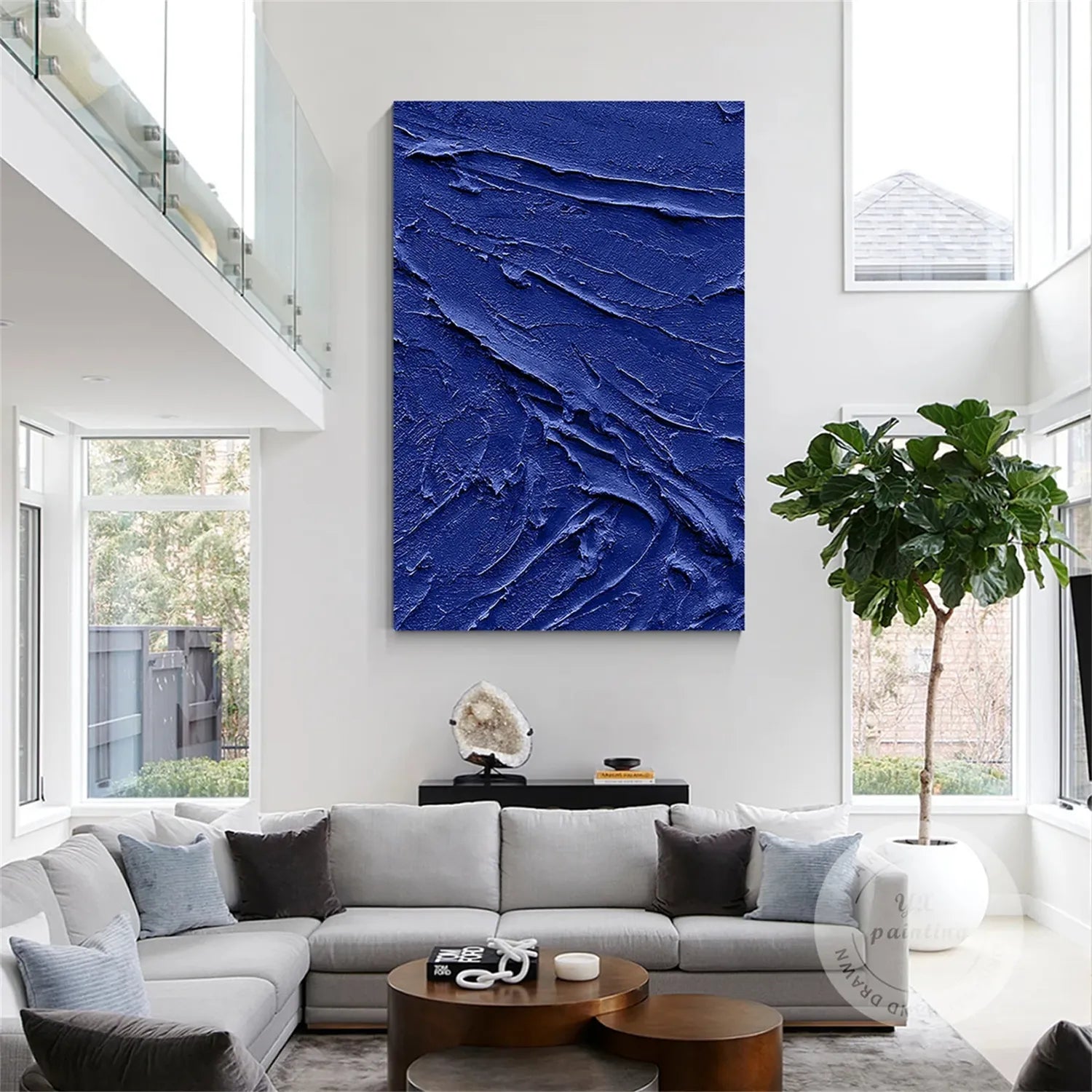 Minimalist Textured Painting Canvas #MT026