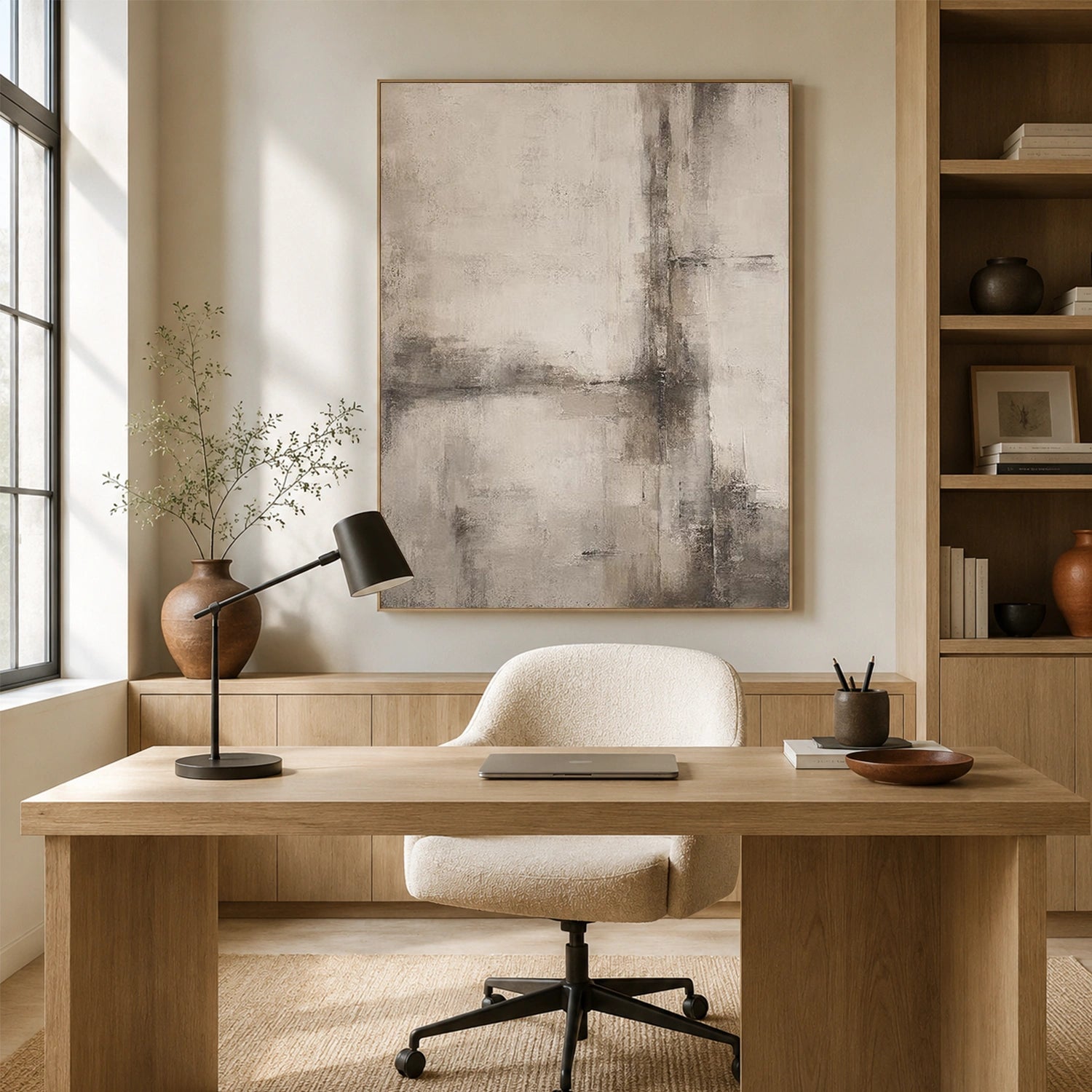 Abstract Canvas Wall Art #AP397