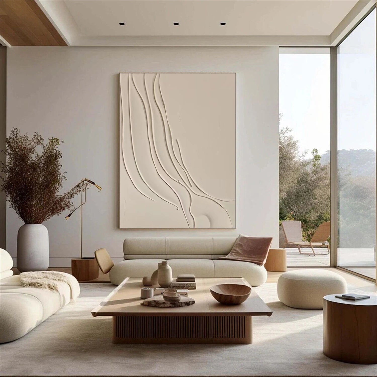 Minimalist Textured Canvas Art #MT187