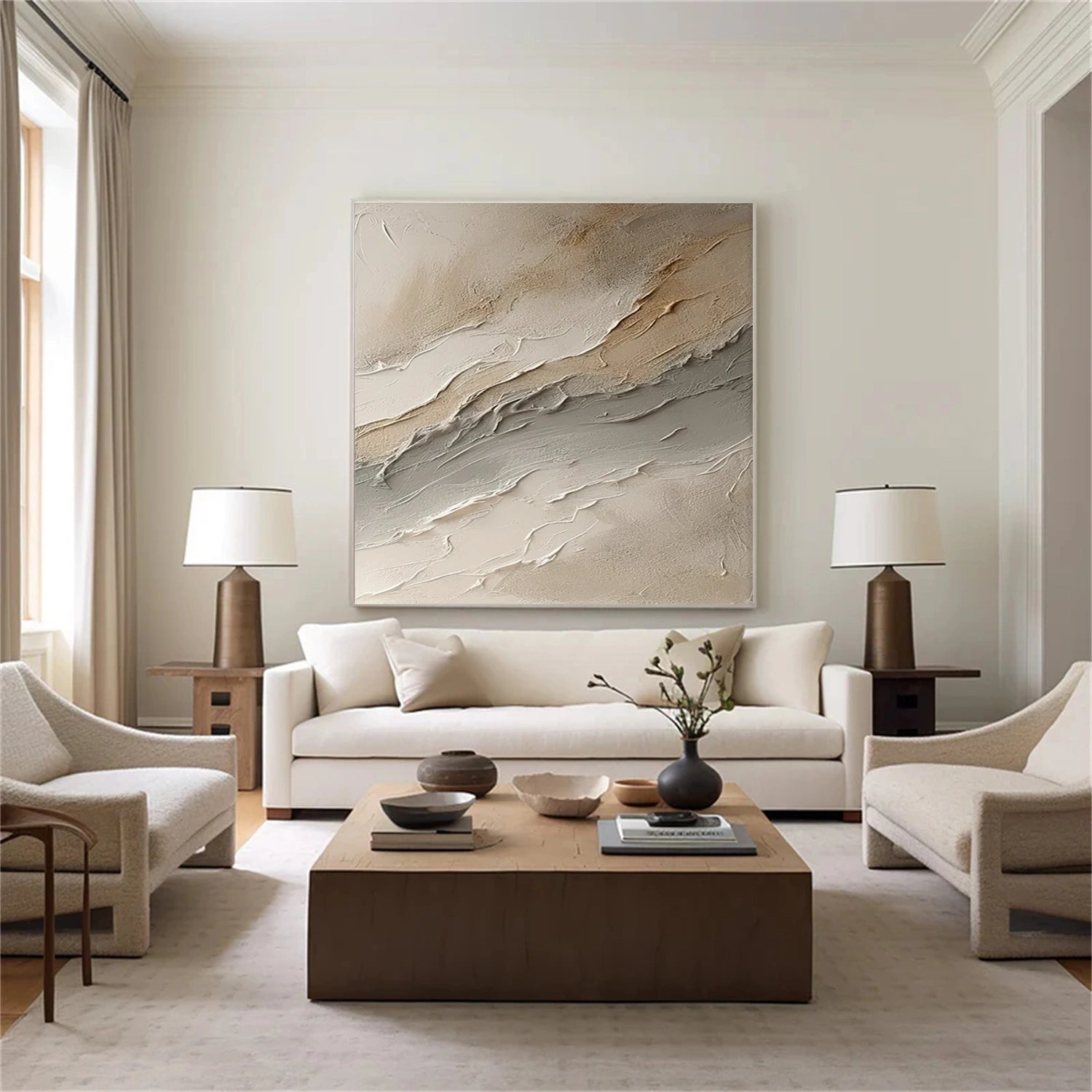 Abstract Textured  Wall Art #AT113