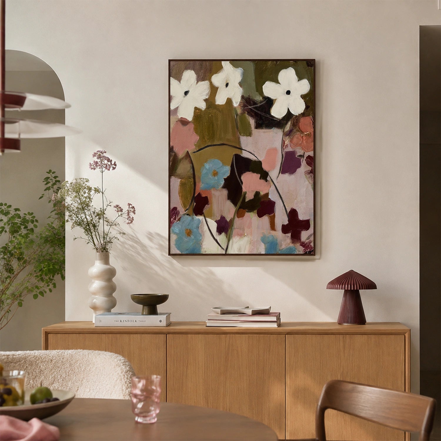 Flower Abstract Wall Art #FP201