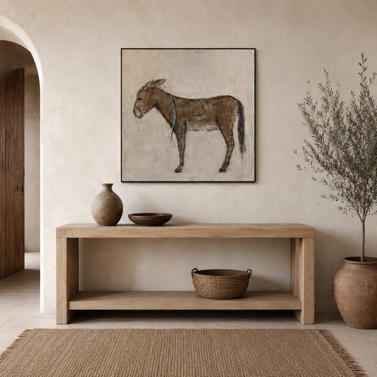 Abstract Animal Horse Wall Art #AC145