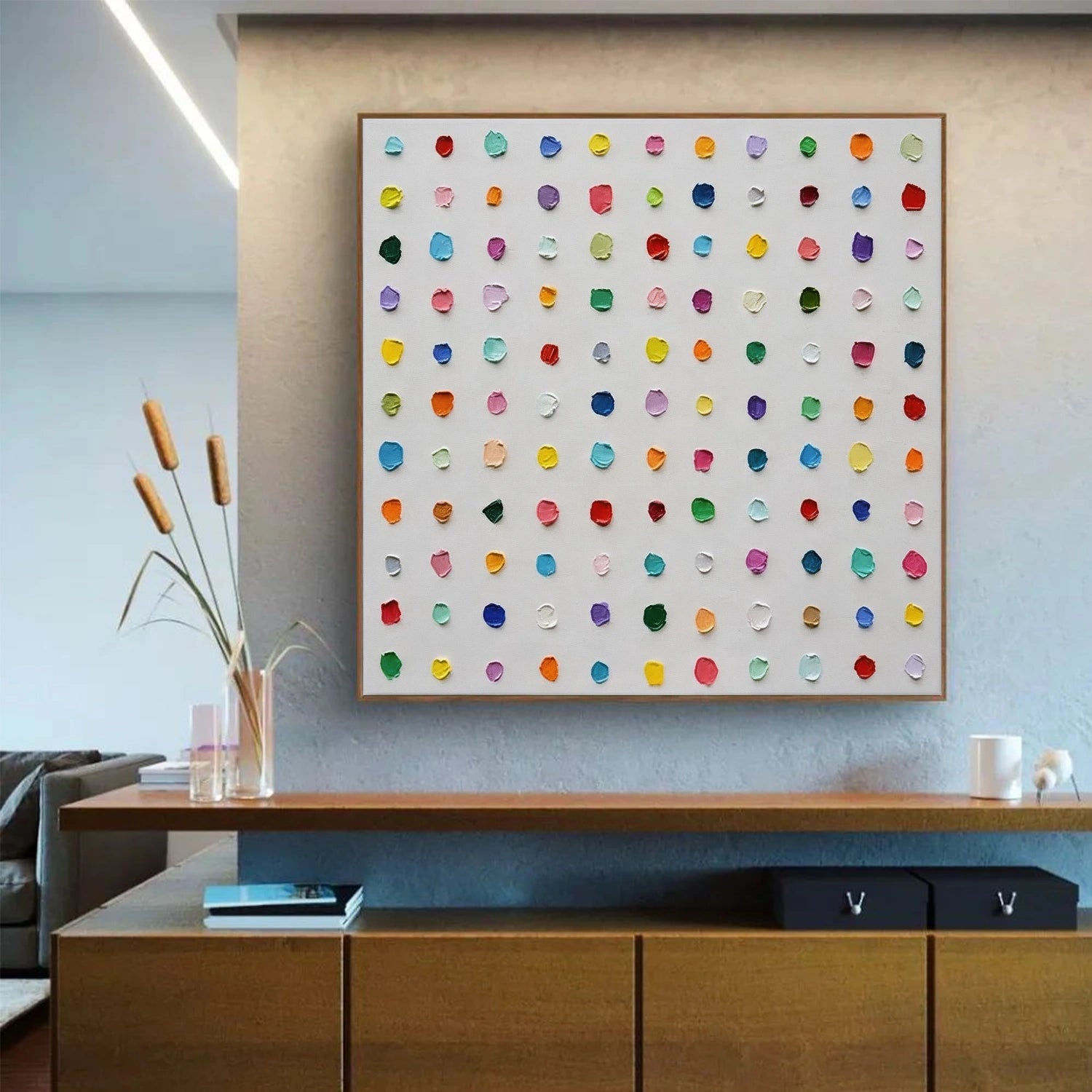 Abstract Textured Wall Art #AT177