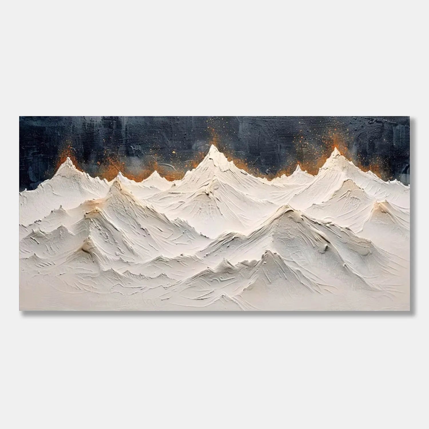 Mountain Textured Abstract Painting #MT035