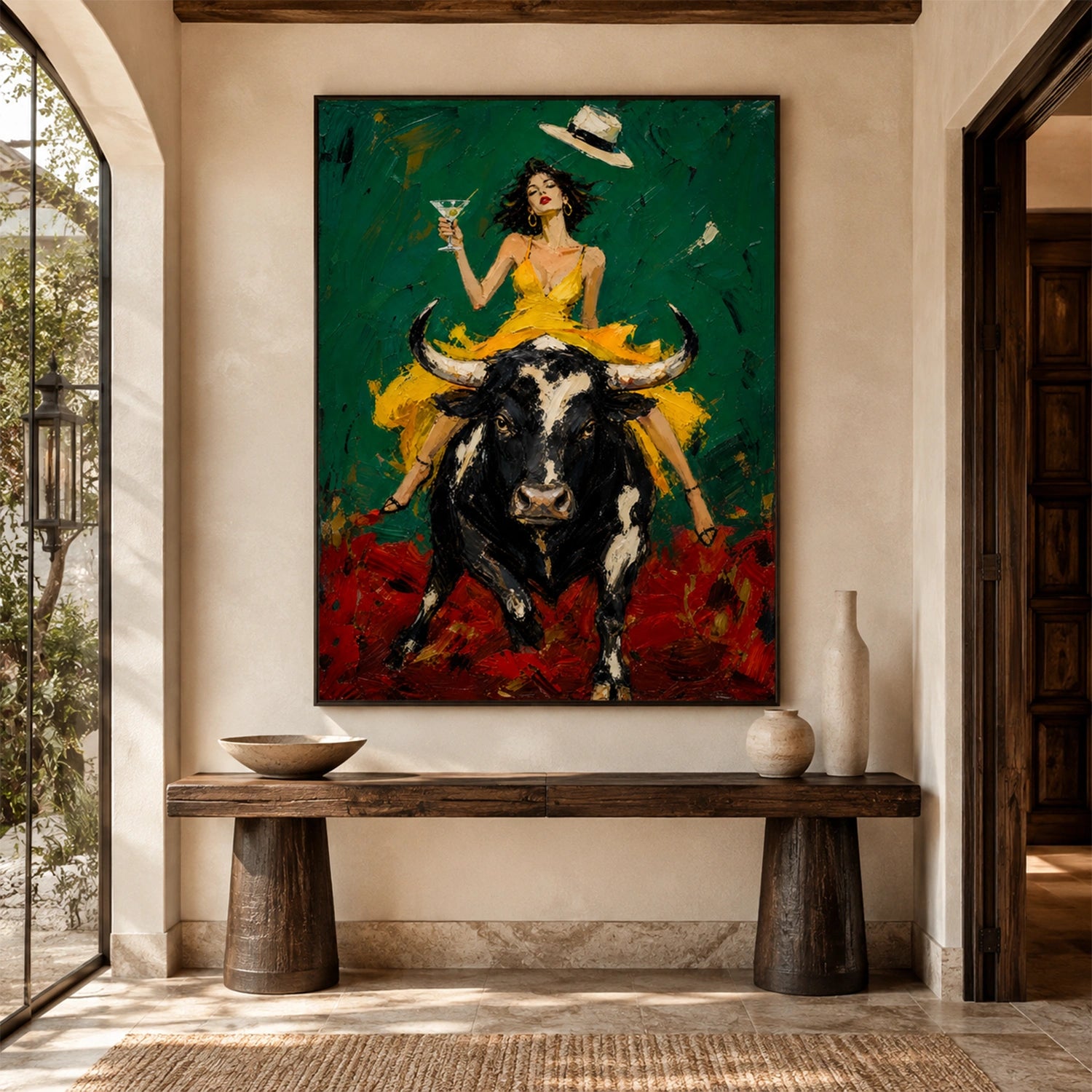 American Western Cowboy Art #VT228