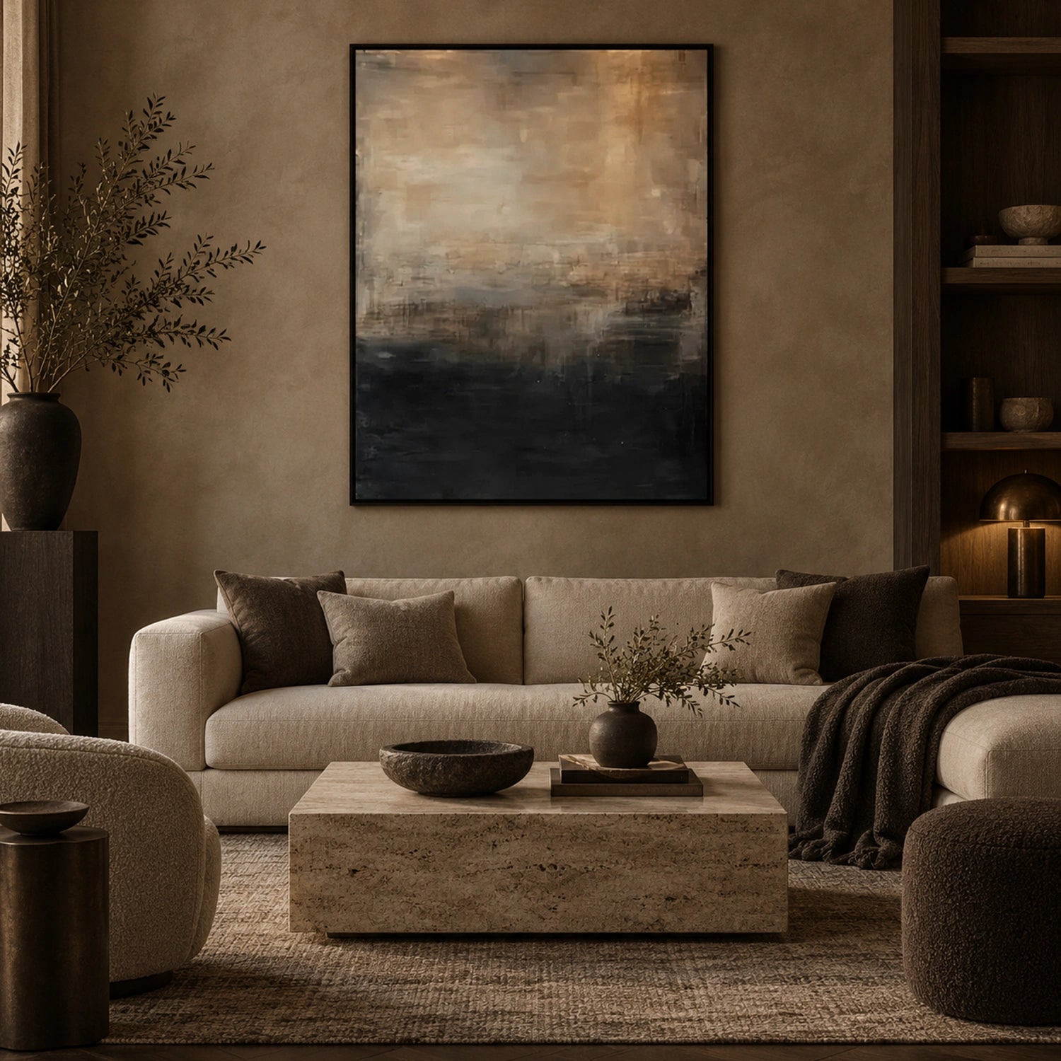 Abstract Canvas Wall Art #AP400