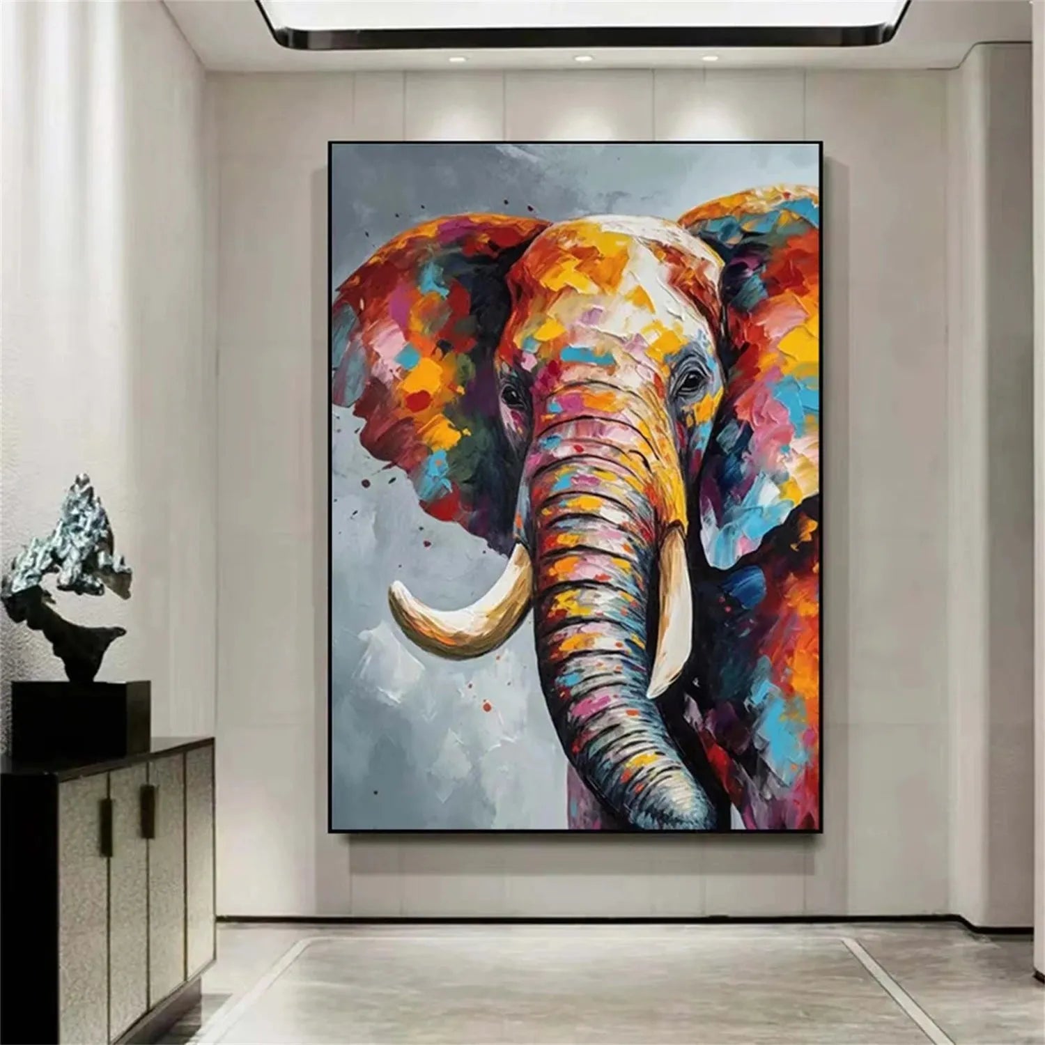 Animal Canvas Art Painting #AC008