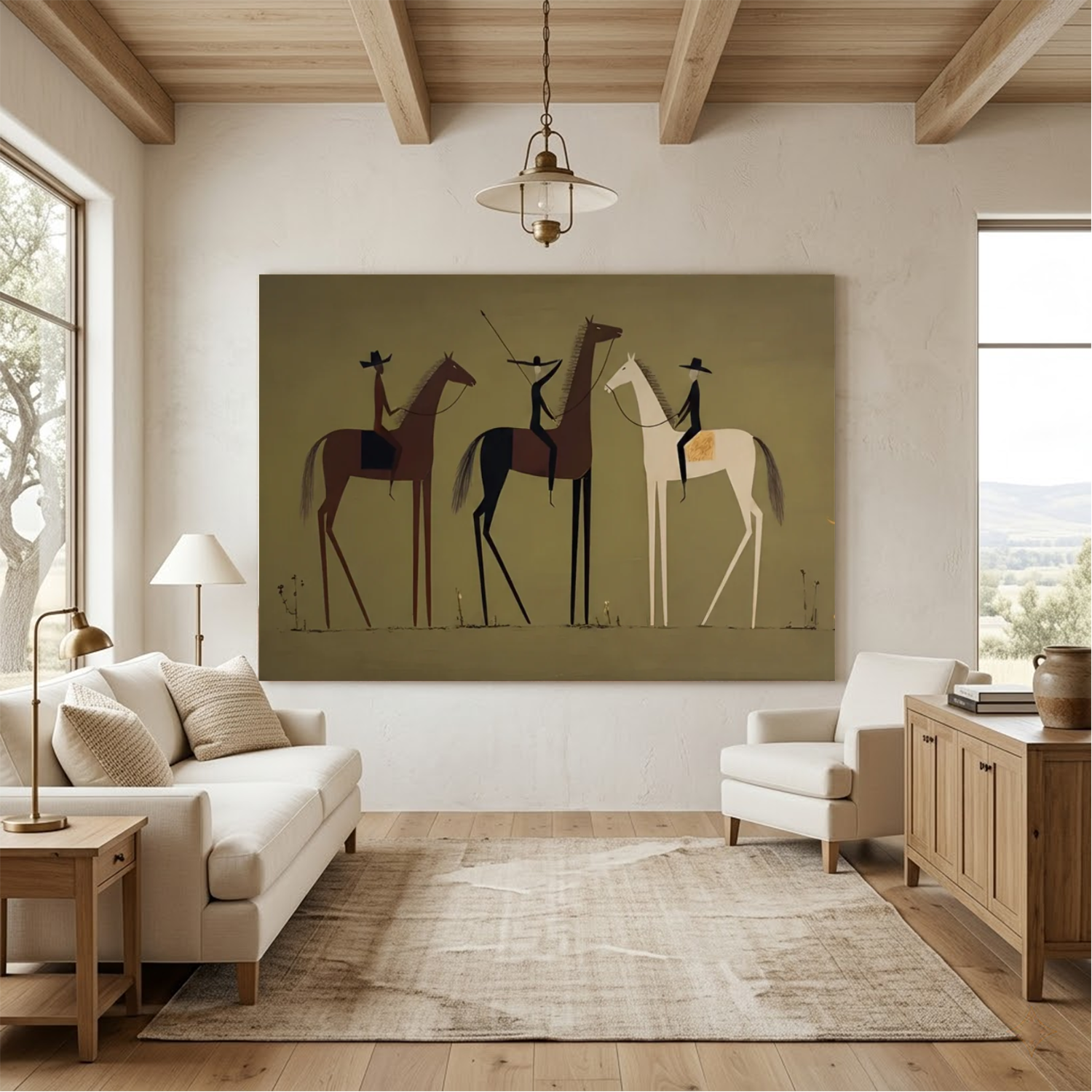 Vintage Americana Art #VT037