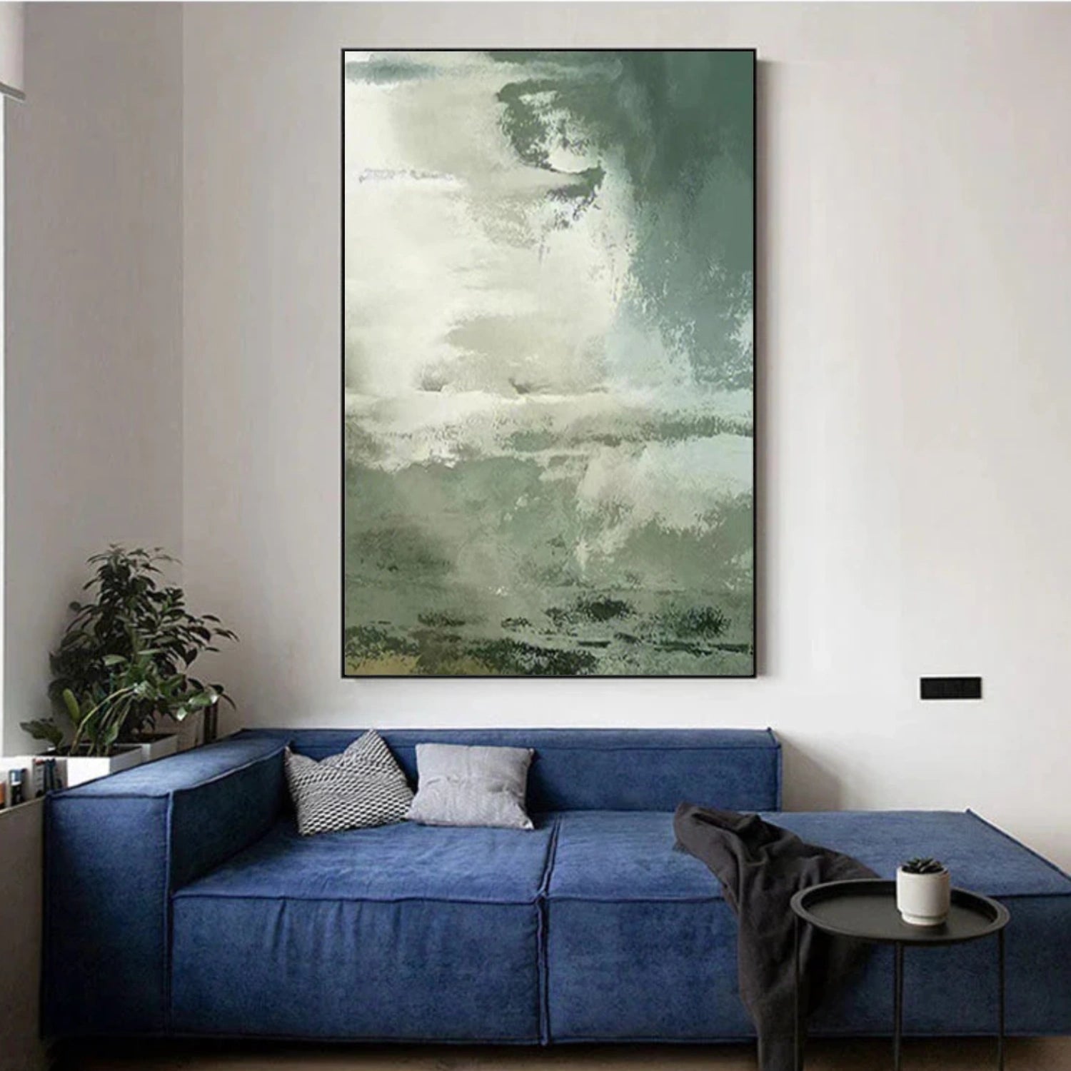 Abstract Canvas Wall Art #AP299
