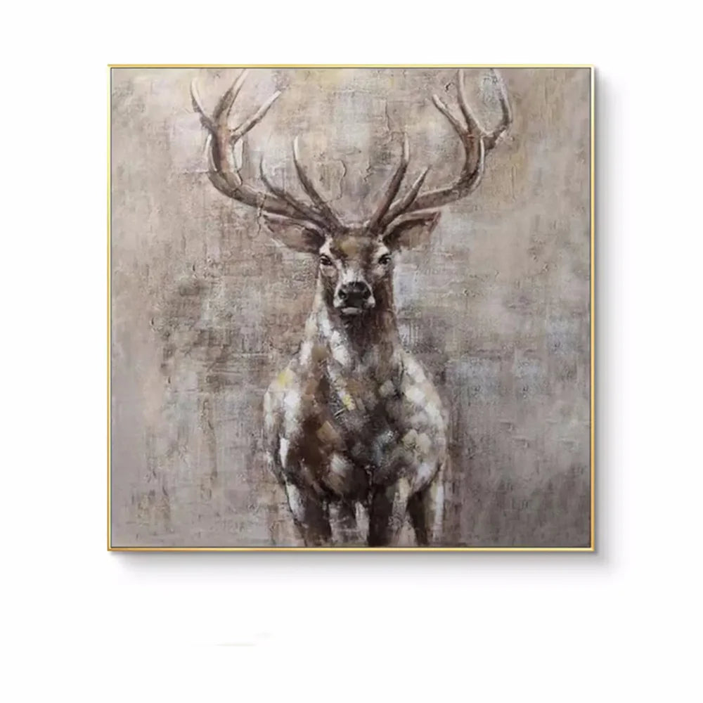 Animal Canvas Art Painting #AC019