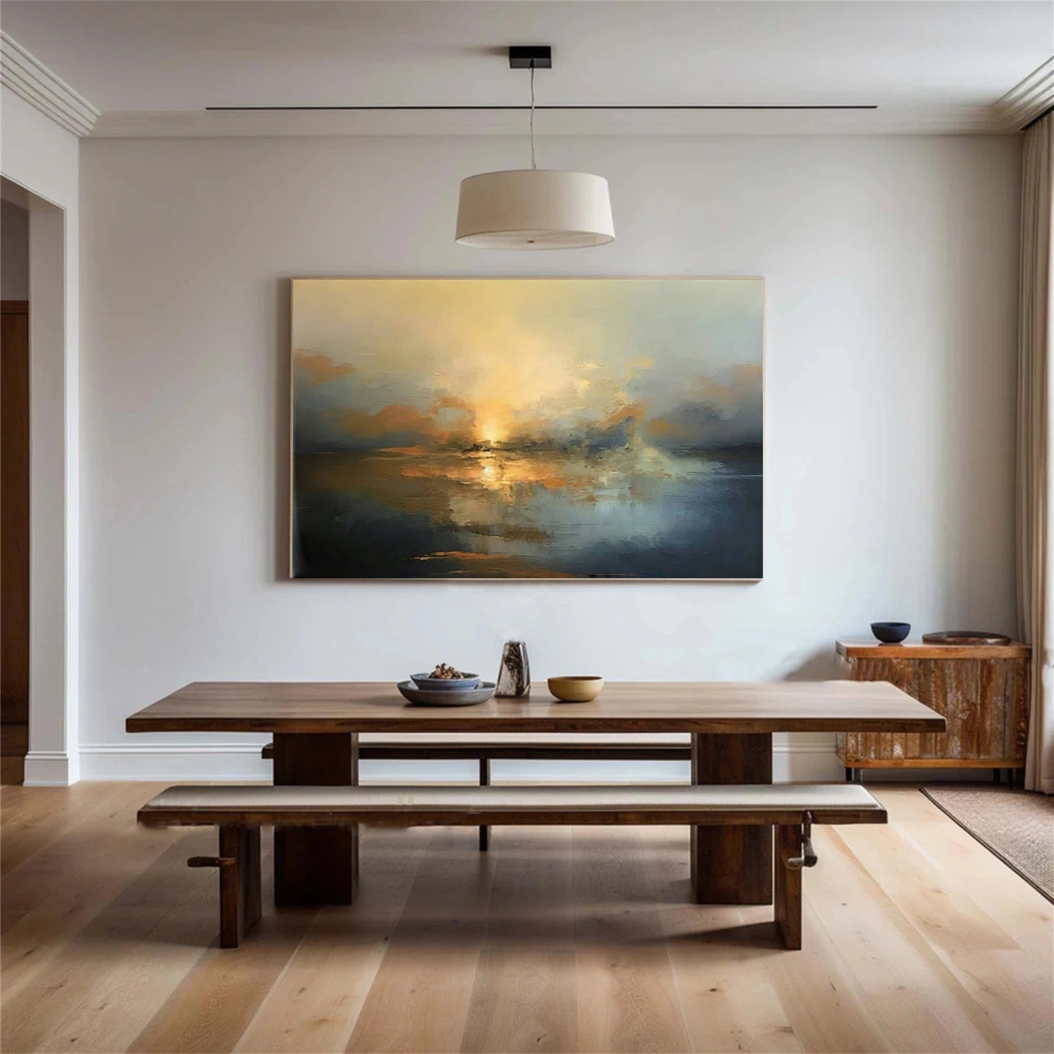 Abstract Canvas Wall Art #AP232