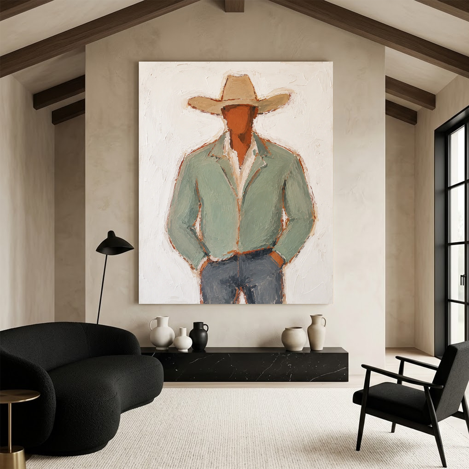 Vintage Americana Art #VT029