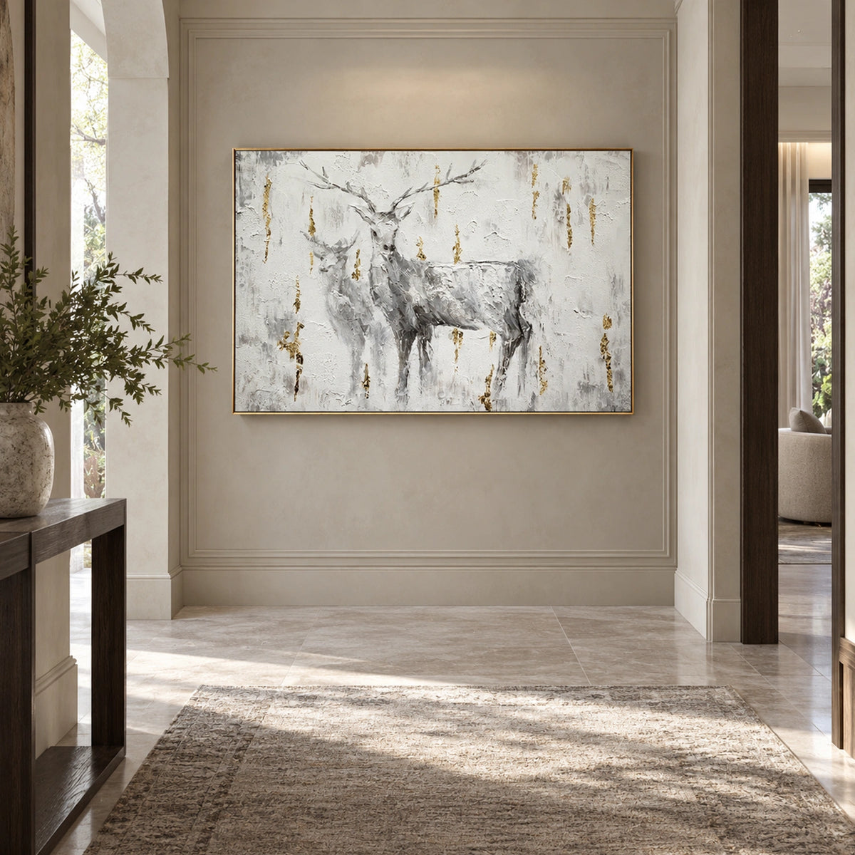 Abstract Animal Textured Wall Art #AC160